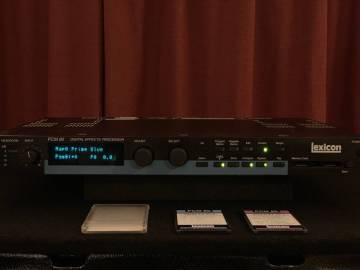 名機美品 Lexicon PCM 80 リバーブ + アルゴリズムカード２枚 set (メンテナンス 動作確認問題なし）PCM 70 480L SSL API NEVE ビンテージ