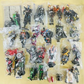 970 仮面ライダー フィギュア HG ミニフィギュア 完成品 セット コレクション バンダイ 特撮 大量まとめ売り