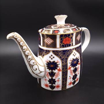 ＃6903【未使用】ROYAL CROWN DEBBY ロイヤルクラウンダービー ティーポット ENGLISH BONE CHINA 1128 食器 陶器
