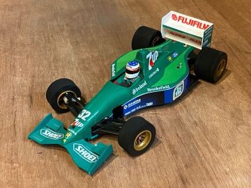 タミヤ F102 ジョーダン191 カーボンシャーシ ローフリクションダンパー アルミモーターマウント付き レストア後未走行 １円スタート！
