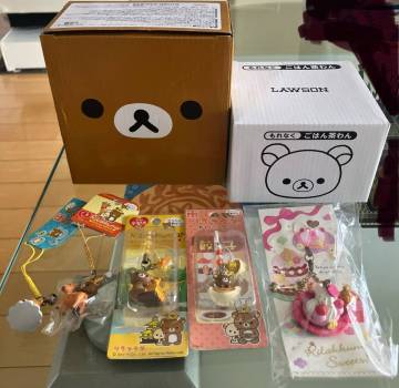 リラックマ☆ご当地ストラップ☆LAWSONコラボ☆食玩☆市販品☆未使用