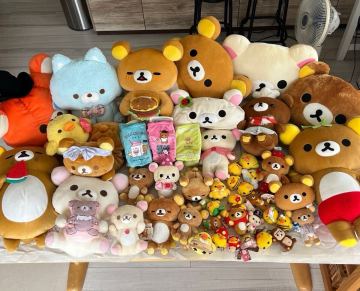 リラックマ ぬいぐるみ　大量　まとめ　コリラックマ キイロイトリ
