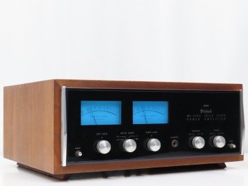 ▲▽McIntosh MC2505 パワーアンプ ウッドケース付 マッキントッシュ△▼030962001J△▼