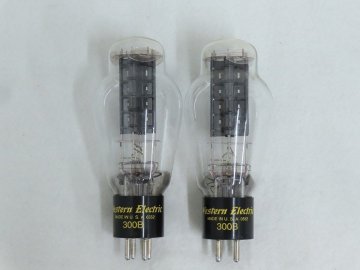 ■□Western Electric 300B 復刻 真空管 2本 S/N 0552 ウエスタンエレクトリック□■029661006□■