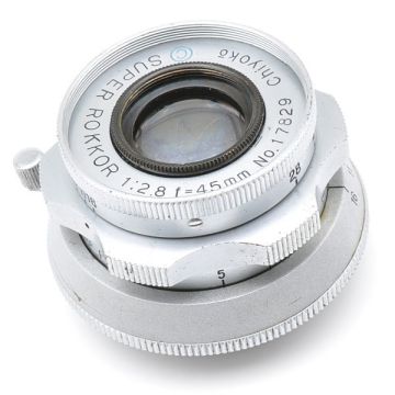 Chiyoko SUPER ROKKOR 45mm F2.8 Lマウント L39 千代田光学 スーパー ロッコール 45/2.8 日本製 JAPAN スクリューマウント 4.5 28