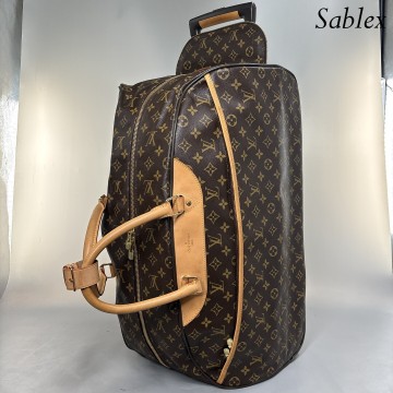 1円【超極美品】LOUIS VUITTON ルイヴィトン M23202 モノグラム エオール60 2輪 キャリーバッグ キャリーケース ボストンバッグ ブラウン系