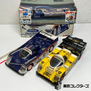 TAMIYA タムテックほか 2台まとめて＜未チェック＞ポルシェ レーシングカー 電動ラジコン RCカー タミヤ Tamtech □