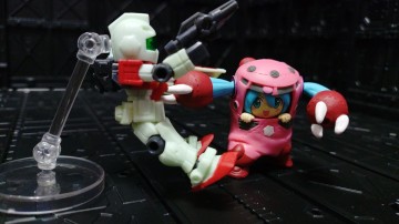 バンダイガシャポン GUNDAMMIKUフィギュアコレクション 初音ミクズゴック(シャア専用)＆MSアンサンブルジム