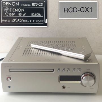 DENON RCD-CX1 CDレシーバー　CDデッキ　音出し確認OK リモコン付き　デノン
