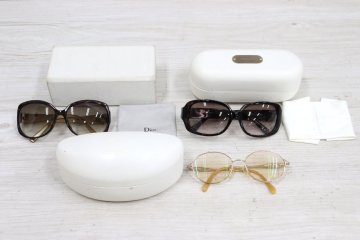 【行董】ブランドサングラス まとめ ディオール クロエ ヴァレンティノルディ グラサン ケース ファッション小物 TB000ABZ09