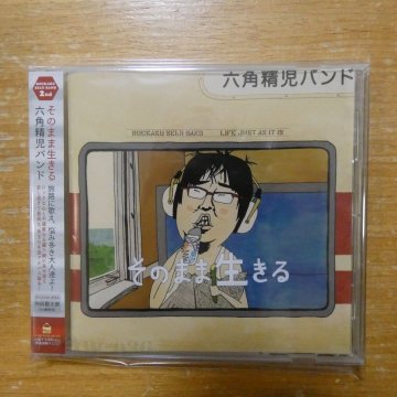 4580128281421;【未開封/CD】六角精児バンド / そのまま生きる　HW-036