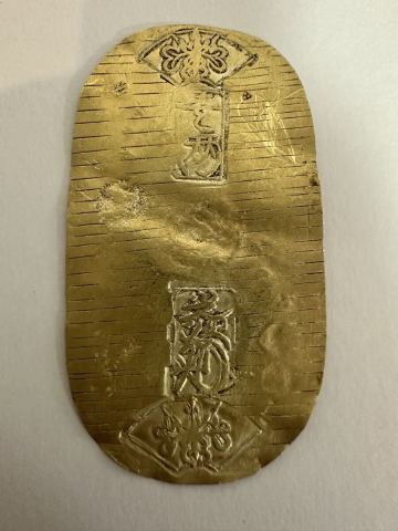 本物保証 元文小判金 裏刻印 西五 並品 洗い、波、擦れ痕ありコレクション コレクター 趣味 ホビー 金貨 古銭7