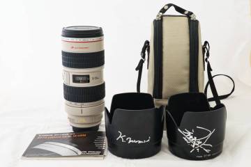 CANON ZOOM LENS EF ７０−２００ｍｍ　１:２.８　L IS USM