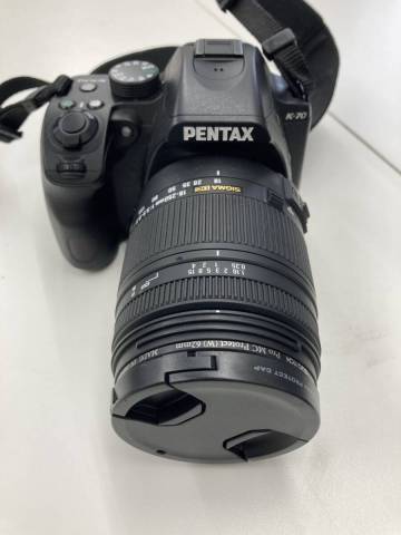 1円～ PENTAX k-70 レンズつき SIGMA 付属品あり S014-4445