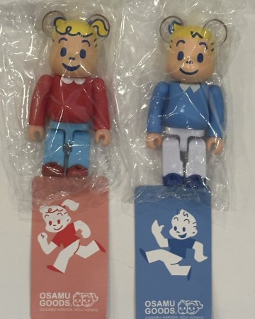 新品 未開封品 ベアブリック シリーズ50　OSAMU GOODS キュート 表＆ 裏 2体 セット CUTE BE@RBRICK SERIES50 ミスド