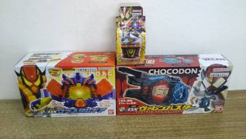 098-P38) 中古品 DX ヴラスタムギア ヴァレンバスター フラッペいずゴチゾウ セット 動作OK