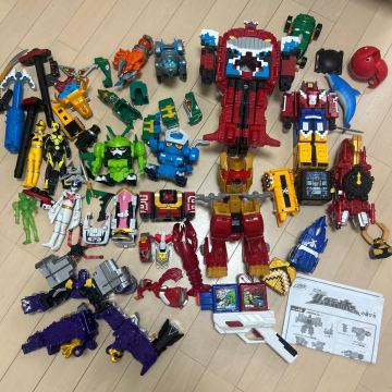 【1円スタート】戦隊シリーズ 武器 おもちゃ ロボット アイテム 大量セット 動作未確認 スーパー戦隊 
