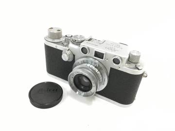 ★ Leica III f ？ + Summaron f=3.5cm 1:3.5 ★ レンジファインダーカメラ レンズセット ライカ