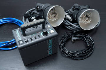 COMET CB-1200III/CLX-25miniH 1台2灯セット 小型ジェネレーター 完動品