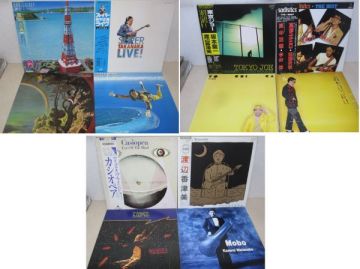 LP・和フュージョン、和モノ 12セット・高中正義、坂本龍一、渡辺香津美、カシオペア他・帯付含む/08-20