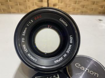 58719-1【自宅保管品】Canon キャノン FD 55mm f/1.2 S.S.C Prime Lens マニュアル フォーカス 単焦点 標準 SSC レンズ