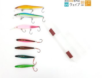 メガバス ワンテン マックス LBOSW・メガバス ワンテン プラス 1 SW・カスタムルアーズ フルベイト 85mm 28g 計7点中古