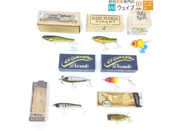 ヒヨコブランド ピヨペン、バルサ50 Wビッグラッシュ、ヘミング 蝉、ランカーズクラブ 鯰、ゴダグレイ 他 計7個 未使用品