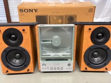 再生OK 未使用品 SONY CMT-EX1 コンパクトハイファイコンポーネントシステム 取扱説明書/元箱付き 室内保管品 