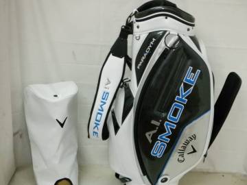 Callaway キャロウエイ Ai AMOKE & PARADYM 9.0型アスリートスタッフ★中古/超激レア★(WHxBKxBLUE)ゴルフ キャディバック