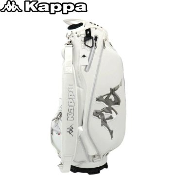 1円★appa カッパ ゴルフ KP-CB0001 キャディバッグ（ホワイト）9型 カートバッグ メンズ/レディース★