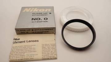 Nikon　Close-up.c №0　52㎜　 Ⅷ.1