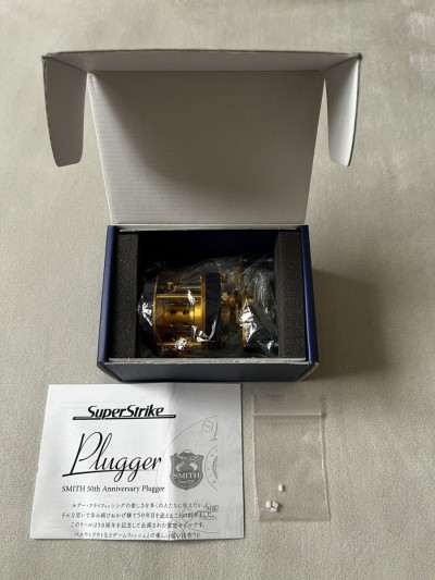 送料込★未使用★【スミス】スーパーストライク プラッガー ベイトキャスティングリール 50th アニバーサリー Super Strike SMITH