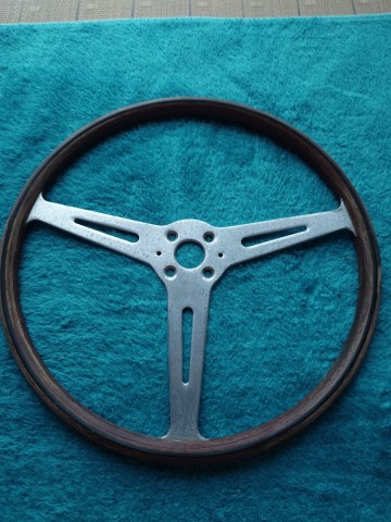 ホンダS800用ステアリング傷みひどい ジャンク サビ カケあり