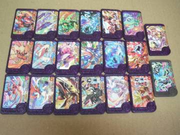 27/G755★ポケモンフレンダ 　☆5 まとめ売り★コライドン、ミロカロス、レシラム 等★中古品