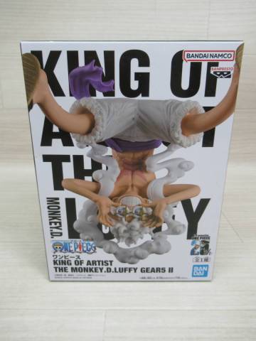 09/A728★ワンピース KING OF ARTIST THE MONKEY.D.LUFFY GEAR5 Ⅱ★モンキー・D・ルフィ ギア5★ニカ★フィギュア★プライズ★未開封品