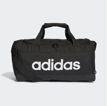 アディダス adidas 新品 ダッフルバッグ エッセンシャルズ ロゴ ダッフルバッグ ショルダーバッグ 鞄 BAG かばん 黒 [GN2034] VCXZ