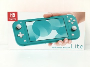 K21-478-0806-049【中古/送料無料】Nintendo Switch Lite (ニンテンドースイッチ ライト) MOD.HDH-001 HDH-S-BAZAA ターコイズ ※初期化済