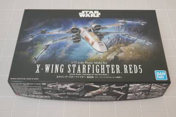 バンダイ 1/72 スター・ウォーズ　Xウイング・スターファイター RED5 　スカイウォーカーの夜明け