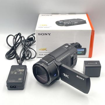 ◎ 美品 SONY ハンディカム FDR-AX45 Exmor R デジタルビデオカメラ ソニー HANDYCAM ZEISS VARIO-Sonnar 2.0/4.4-88mm モノトク