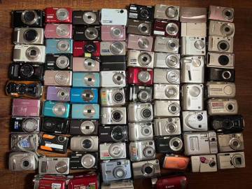 デジタルカメラ　81台　まとめ　SONY Canon OLYMPUS CASIO Nikon FUJIFILM Panasonic Finepix デジカメ　コンパクトデジタルカメラ