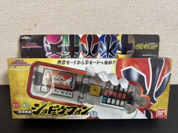 【中古美品】変身携帯 ショドウフォン 侍戦隊シンケンジャー（動作未確認）