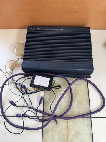 (J26) ADDZEST アゼスト A-4800 6ch パワーアンプ 12V 本体 現状品　ジャンク