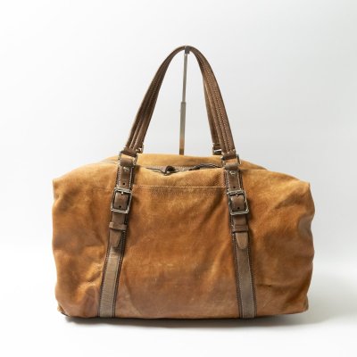 【1円スタート】COACH コーチ 70388 ハリソン ラージ ジップトップ ボストンバッグ ハンドバッグ 旅行鞄 ブラウン系 レザー シルバー金具