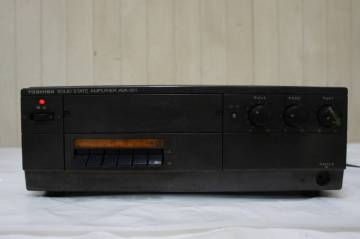 ジャンク品☆ＴＯＳＨＩＢＡ☆卓上型アンプ☆ＡＶＡ－３０１☆５０８Ｓ４－Ｅ１７７１２