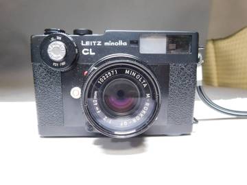岡黒　稀少　初だし品　当時物　LEIZT　MINOLTA　CL　カメラ　美品　ジャンク品　売り切り