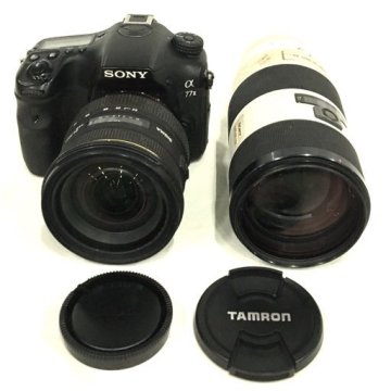 1円 SONY α77Ⅱ SIGMA 24-70mm 1:2.8 DG HSM SAL70200G 一眼レフ デジタルカメラ ソニー 光学機器 Y262200-4