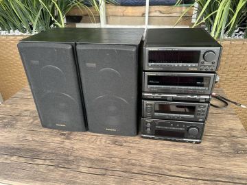 Panasonic パナソニック システムコンポ SL-CH900 RS-CH900 SH-CH900 SU-CH900 CD/カセット/アンプ/スピーカー/stereo sound 動作確認済み