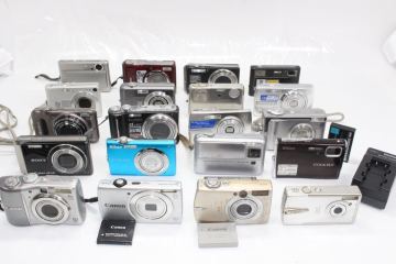 コンデジ 20個 まとめ セット Canon キヤノン Nikon Coolpix OLYMPUS SONY コンパクトデジタルカメラ デジカメ 06