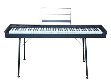 057 KORG DEGITAL PIANO D1 ステージピアノ シンセサイザー 譜面立て ダンパーペダル 脚付属