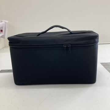 0708c0812 無印良品 ナイロンメイクボックス 黒 Lサイズ 36×16.5×20.5cm 83525347 ※※同梱不可※※